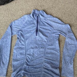 Athleta Heather Blue Pullover